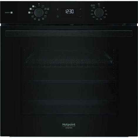 Hotpoint Ariston Forno da incasso HAO3 K78PSUF B. Dimensione del forno: Media, Tipo di forno: Forno elettrico, Capacità interna forno totale: 71 L. Posizionamento dell'apparecchio: Da incasso, Colo...