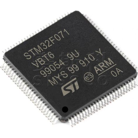 STM32F071VBT6 and STM32F072CBT6 electronic components (pack of 5)