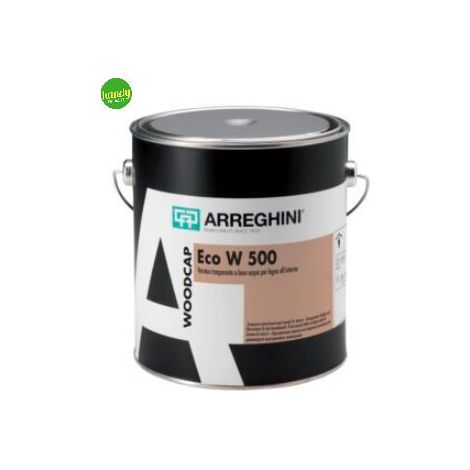 Vernice trasparente per legno Arreghini woodcap eco w 500 lucido 750 ml