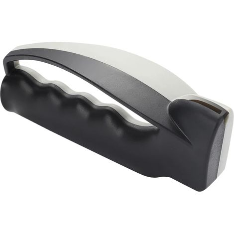 (noir-M) Nouvel aiguiseur de couteaux de cuisine ménager, aiguiseur manuel pratique à affûter rapidement, outil d'affûtage pour lames (1/5)