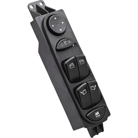 A6395451213 Interrupteur de lève-vitre Mercedes-Benz, ensemble d'interrupteur de lève-vitre automobile, pièces automobiles, commande la montée et la descente des vitres électriques, interrupteur de co (1/4)