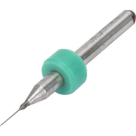 Ensemble de 10 mini forets en carbure haute dureté pour gravure CNC de circuits imprimés (0,25 mm)