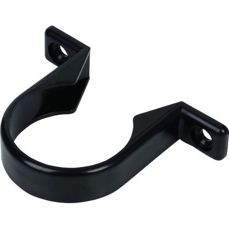 FloPlast ABS Pipeclip 32mm Black - Durable Plumbing Solution