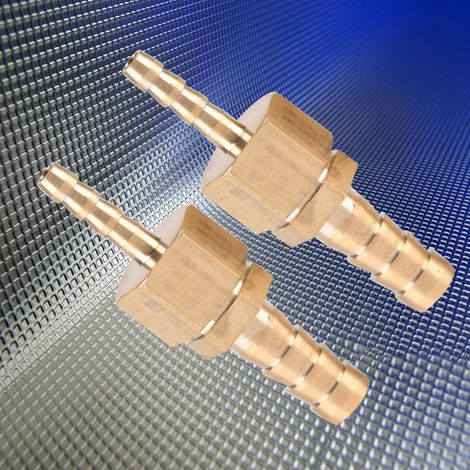 Stück 4–10 mm Messing-Schlauchverbinder und Reduzierstopfen (1/5)