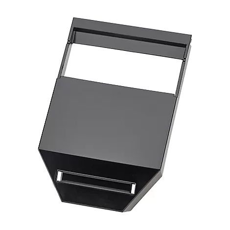 BACHMANN DESK2 Kabelführung RAL9005 Schwarz, 918.124