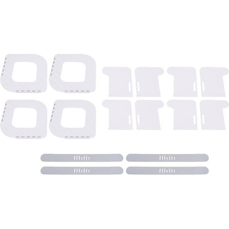 Attaches de draps-housses robustes avec sangles de verrouillage pour draps-housses d'angle, pour lits simples, doubles, queen et king size (1/5)