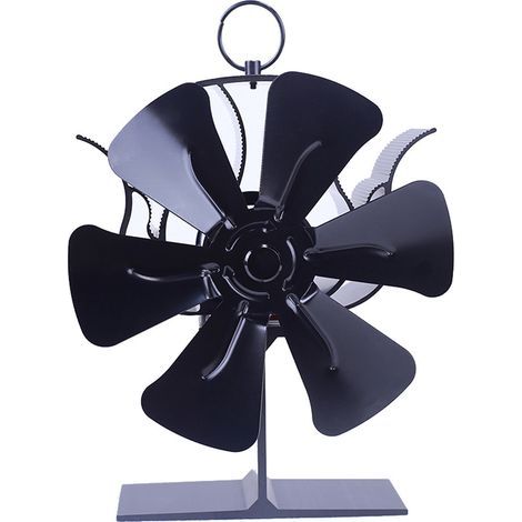 Ventilateur de cheminée, ventilateur thermique à bois, conception silencieuse, adapté à la circulation de la chaleur écologique à la maison -21CM×13CM×16CM (1/4)