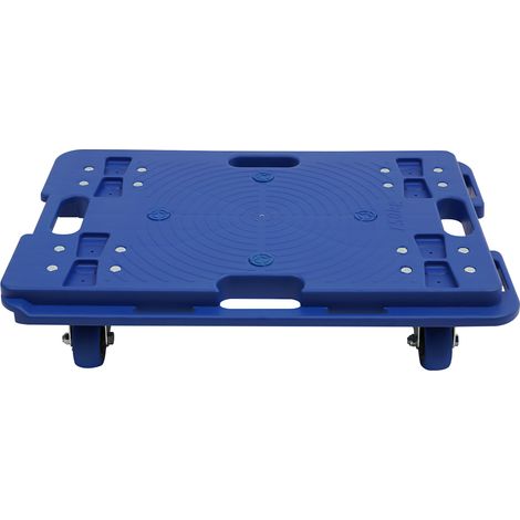 Plateforme de Charge avec Roues, Chariots à Pieds pour Meubles Lourds, 60 × 40 cm, Capacité de 150 kg, Chariots à roulettes emboîtables (1/5)