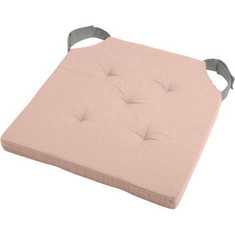 Cojín para silla DUO 38x38 rosa empolvado