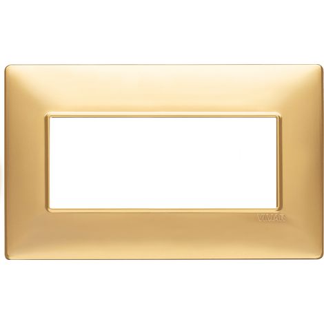 VIMAR - 14649.25 Placca 5M BS oro opaco