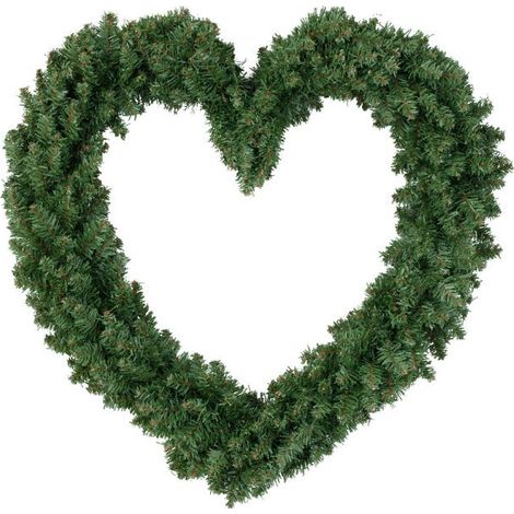 GHIRLANDA CUORE IMPERIAL GREEN DIAM 50 H8CM