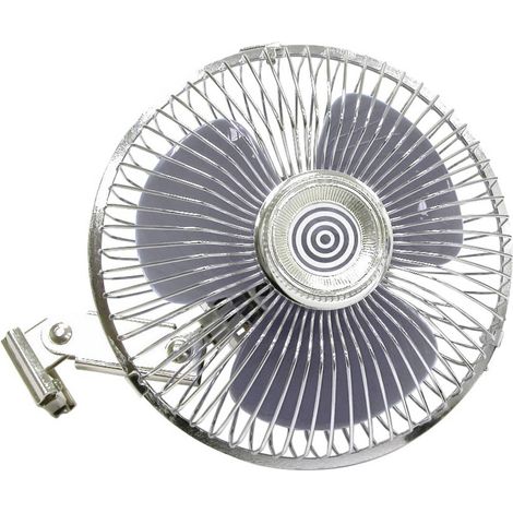 Ventola in metallo 12V-12W con cavo di collegamento