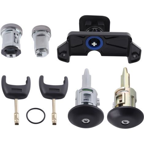 Serrure Clé Verrouillage Complet Jeu pour Ford Transit Mk7 2006- 2014 4874508 (1/5)