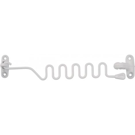 Entrebailleur de fenêtre universelle serpentin  époxy blanc