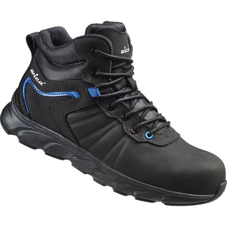 WICA Schnürstiefel MATHI Schwarz, Blau, S3 SRC Gr. 42 (1/5)