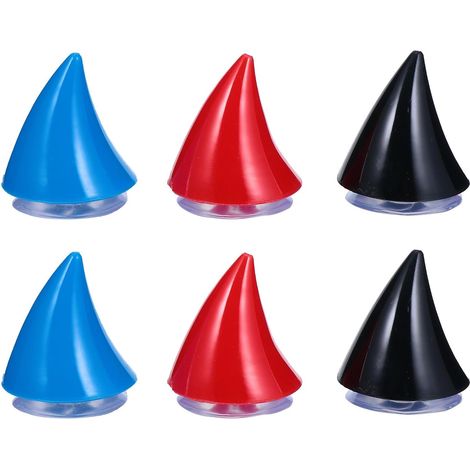 ornamenti a forma di corno in plastica leggera (1/5)