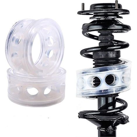 2 amortisseurs de voiture de type F, ressorts hélicoïdaux, coussinets et supports de suspension (1/5)