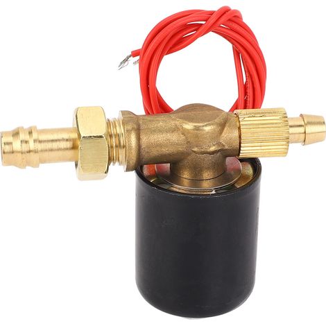 Électrovanne de soudage à l'argon pour machine, en laiton, électrique, pour gaz, liquide, eau, 00,8 MPa