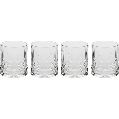 Lot de 4 Verres à Cocktail Bas "Gaspard" 35cl Transparent (1/2)