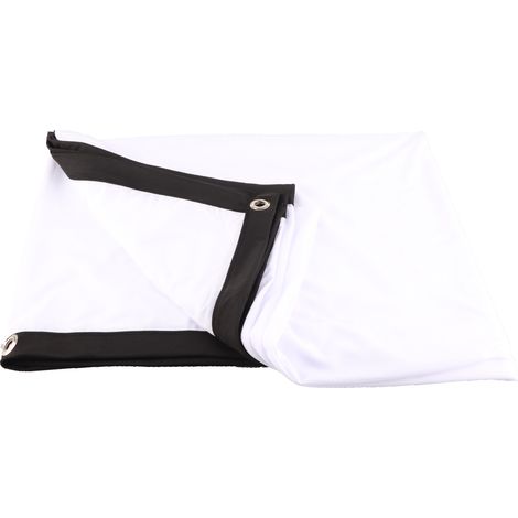 1pc Écran de Projection Portable Blanc 100 Pouces 4:3 Anti-Rides et Pliable (1/5)