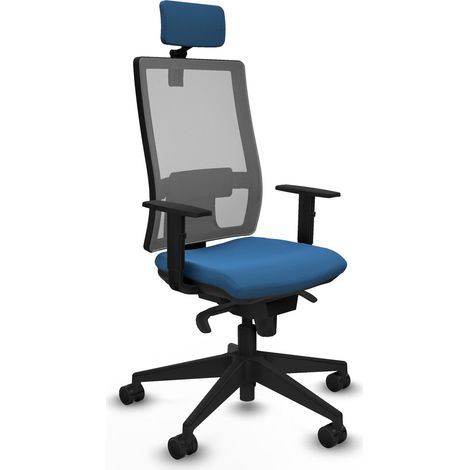 Bürostuhl piqueras y crespo Horna grau Mesh und Kunstleder
