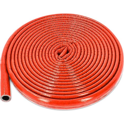 Monmobilierdesign – Gaine isolante mousse 6 mm – Pour tube Ø 18 mm – 50 m – Protection thermique pour plomberie et chauffage