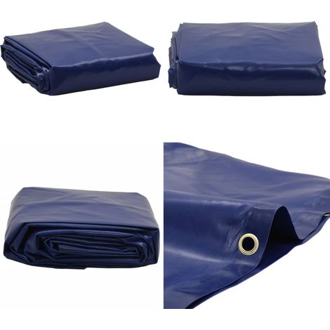 Abdeckplane Blau 1x2,5 m 600 g/m² - Abdeckplane - Planen - Wasserdichte Plane - Wetterfeste Plane - Blaue Plane - Home & Living (1/5)