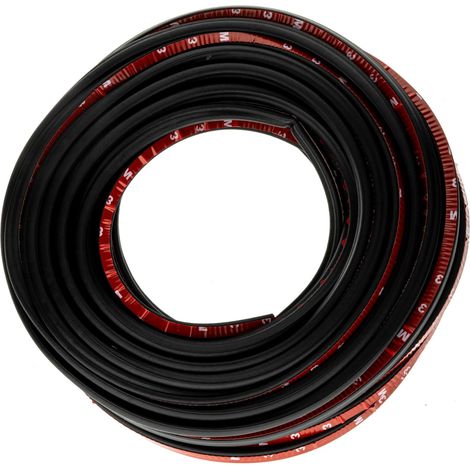 Gummidichtung für Autotüren und Kofferräume, Typ L, 12x8 mm, 25M (1/3)