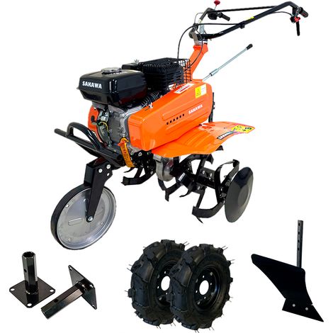 Motozappa Manuale Ruote 400x8 + Mangoni + Versoio (1/5)
