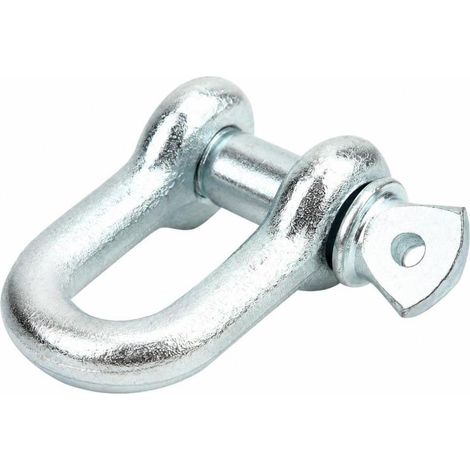Manille de levage robuste de type arceau G210, manille à anneau UD marine, accessoire de remorquage (2T 2 pièces) (1/5)