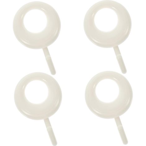 Lenkrollen für Kleinmöbel 6er Set Design Schwarze Rose