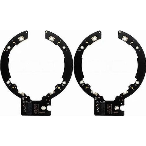 2 Stück Vier-Augen-Tagfahrlicht-Chip LED Angel Eye Source Light PCB Panel für 15–17 Porsche Cayenne Macan 15–17 (1/5)
