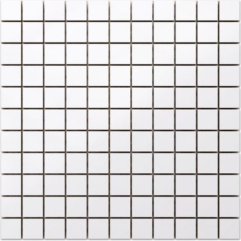 Ilcom mosaico in ceramica per bagno o cucina 30cm x 30cm - White appeal (1/5)