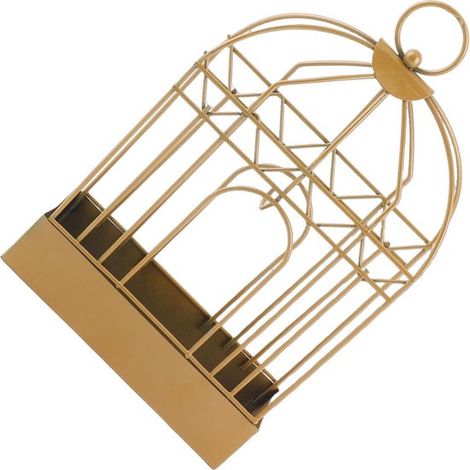 Porta incenso a spirale a forma di cipolla color oro con vassoio posacenere (1/5)