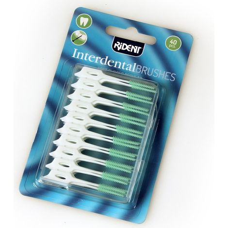 ASTUCEO - Brosse interdentaires en caoutchouc souple 45mm - Lot de 40