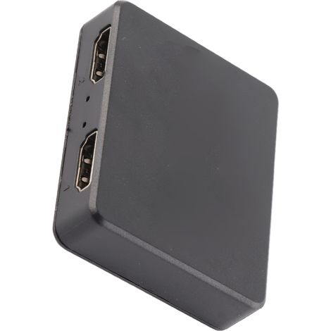 Convertisseur HDMI 1 entrée 2 sorties, Splitter HDMI 3D 1080p avec Hub et Câble