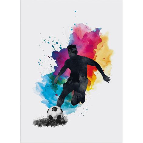 Art for the Home Leinwandbild Football - 70x50cm (1/3)