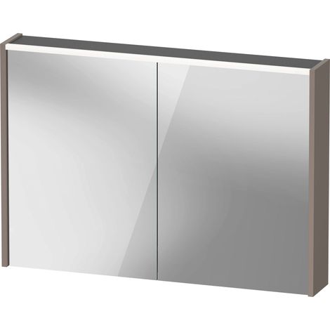 Duravit D-Code Spiegelschrank, Steckdose Typ F (EU, DE), 2 Türen, (1/2)