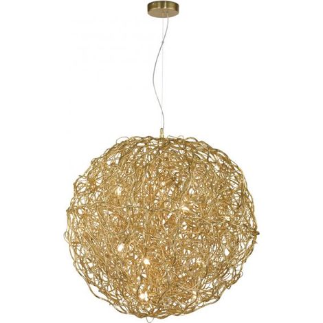 Lampadario SAREA sfera ottone Ø75cm 15xG9 Paul Neuhaus (1/5)