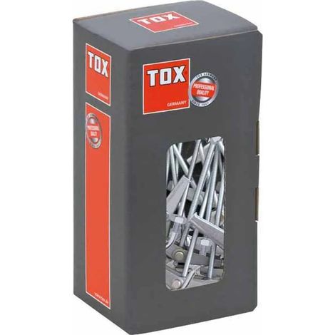 Tox 024700101 - 2 Self -expanpanierbares Tacos Blister Ticki n Spagat, Ø 25 mm, SW 8, Faden M5, -l -100 mm