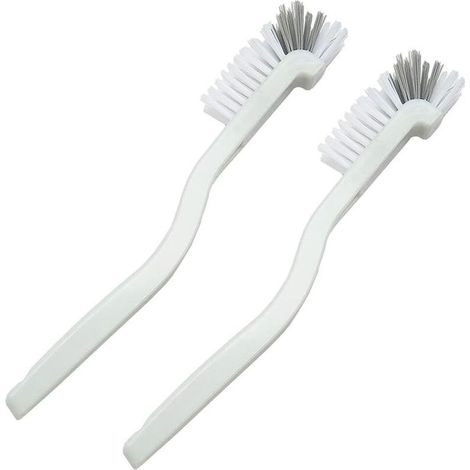 Lot de 2 brosses de Nettoyage de Bouteilles polyvalentes,Bouteille Brosse,Café Tasses Brosse,Longue Manche De Brosse De Bouteille Courbée (1/5)