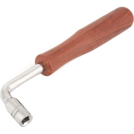 Clé d'accordage Piano, Marteau d'accord piano, Clé piano clé d'accordage piano, Clé en Acier Inoxydable Piano Outil de réglage Adaptateur pour Piano outil de réglage (1/5)