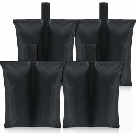 Lot de 4 sacs de sable 600D très résistants, pour pieds de tente de terrasse, parasol d'extérieur, échelle de piscine (1/5)