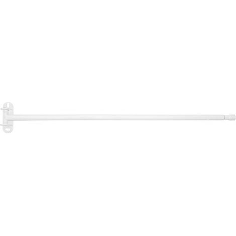 Kit di aste per tende per porte, diametro 13 mm, bianco, da 60 a 100 cm MOBOIS (1/2)
