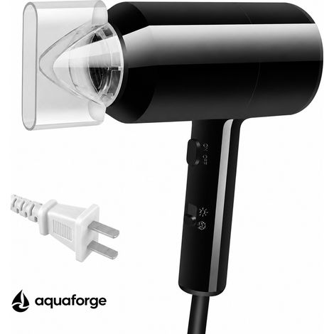 Sèche cheveux mural 1300 W séchage rapide protection thermique (1/5)