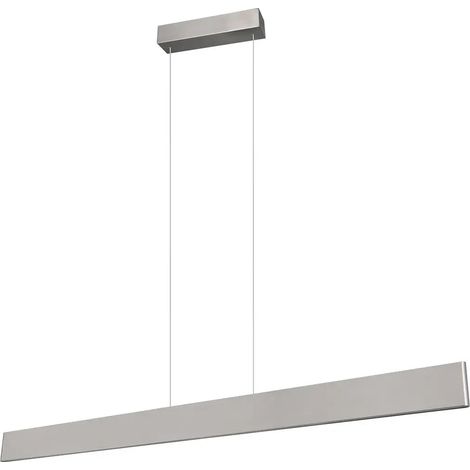 [NEUWERTIG] B-Ware Trio Lighting Pendelleuchte Hängeleuchte Led Nickel Matt Metall Galway Dimmbar
