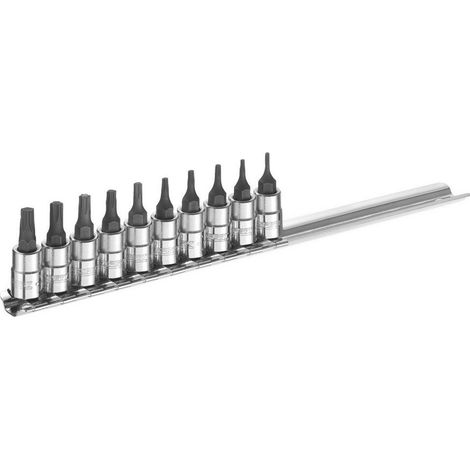 Juego de llaves de vaso para destornillador EXPERT BY FACOM - Torx - 10 piezas - E030703