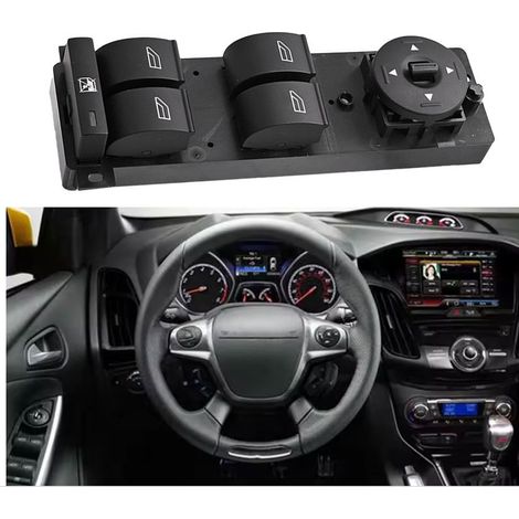 7M5T-14A132-AB is applicable to power window switches for Ford Focus models manufactured between 2009 and 2013. (1/4)