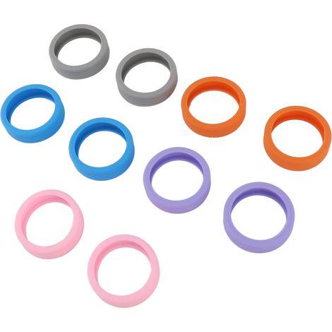 Housse de protection souple et colorée pour roues de valise, en silicone, antibruit et absorbant les chocs. (1/5)