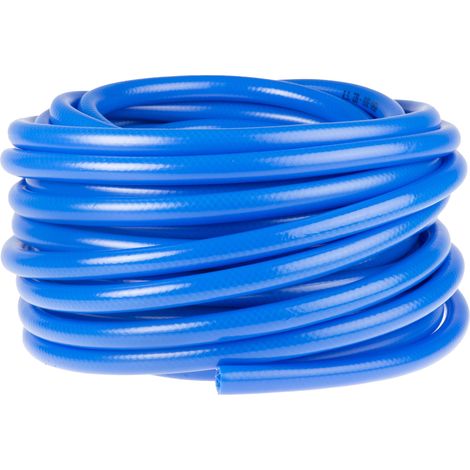 Tube flexible PVC renforcé, Ø 12.5mmx18.5mm, 25m, pour Produit chimique, Air comprimé, Alimentation, Liquide, Eau ( Prix pour 1 )